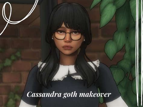 Cassandra Goth Townie Makeover By Vida Wigforss From Patreon Kemono