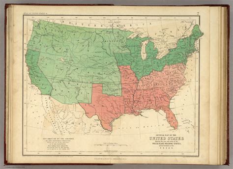 Map Of The United States David Rumsey Historical Map Collection