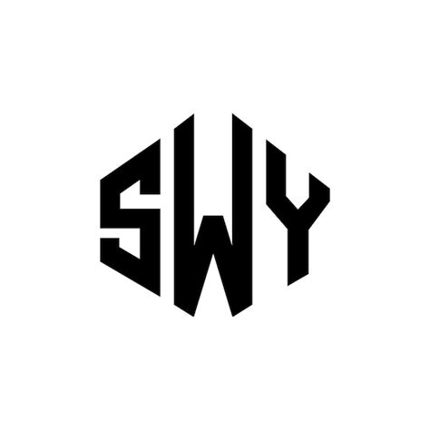 Swy Buchstaben Logo Design Mit Polygon Form Swy Polygon Und W Rfelform