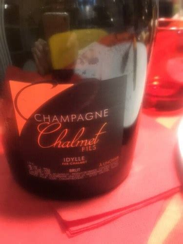 Chalmet Fils Idylle Brut Champagne Vivino Australia