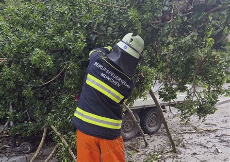 Baum Durchschl Gt Pkw Anh Nger Nachrichten M Nchen