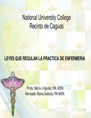 Leyes De Salud En Puerto Rico Pdf National University College Recinto