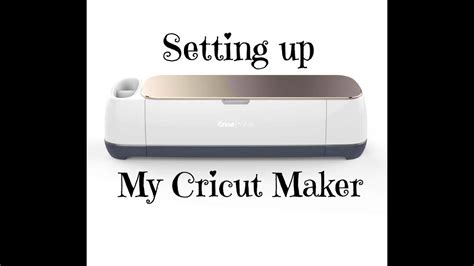 How To Cricut Maker Setup Via BlueTooth 2018 DivaDollFlawless