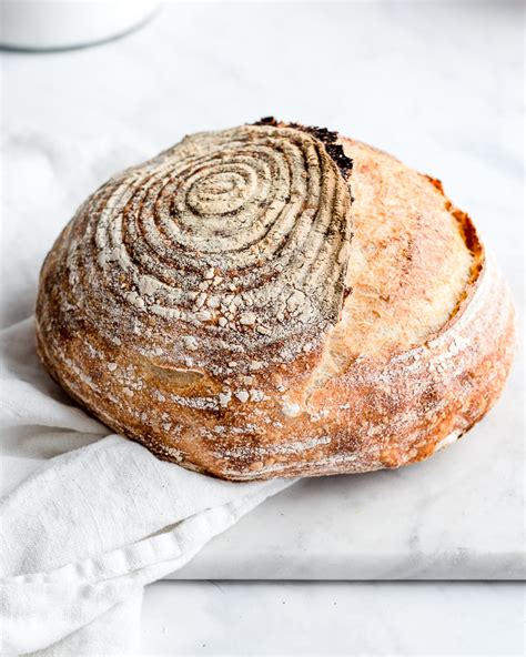 Step By Step No Knead Sourdough Bread Recipe Nourished Kitchen