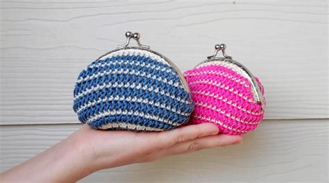 Stripy Coin Purse Handmadebyraine