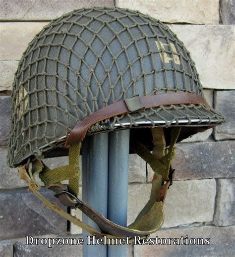 Wwii M2 Dbale 101st Airborne Helmet 501st Pir Paratrooper Liner Front