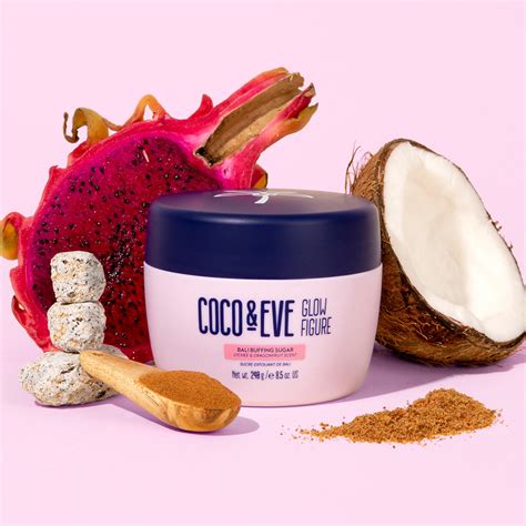 Coco And Eve Glow Figure Bali Buffing Sugar 240 G Baslerbeauty