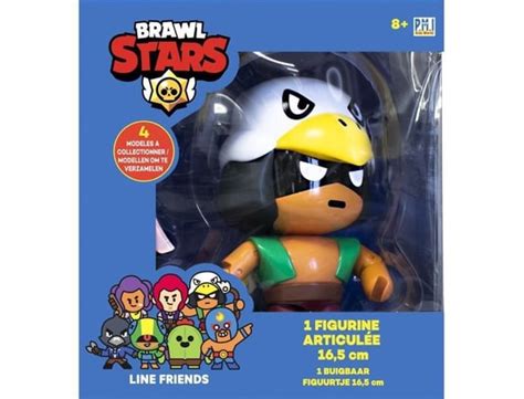 Brawl Stars 1 Figurine Articulée 16 5 Cm Lot 4 Figurines De Collection Jeux Vidéos