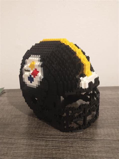 I completed a Lego Steelers helmet : r/steelers