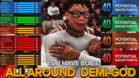 THIS RARE DEMIGOD BUILD IS BREAKING NBA 2K23 YouTube