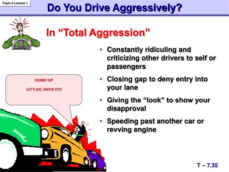 Ppt Aggressive Driving Road Rage Powerpoint Presentation Free