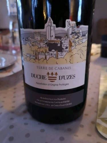 Les Vignerons des Capitelles Terre de Cabanis Duché d Uzès Rouge