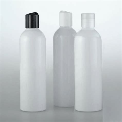 50pcs 120ml Empty White Plastic Cosmetics Lotion Bottle With Disc Screw