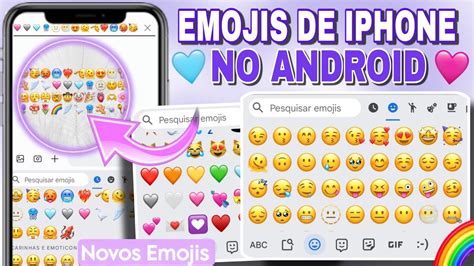 Como Ter Emojis De Iphone Ios 164 No Android 2023 Atualizado Com