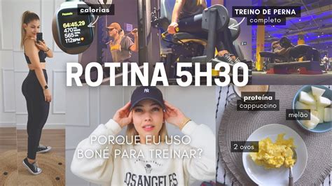 Acordando H Treino De Perna Completo Rotina Da Manh Youtube