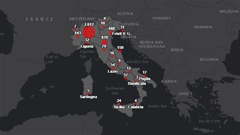 Coronavirus La Mappa Interattiva Dei Contagi In Italia Tutti I Casi