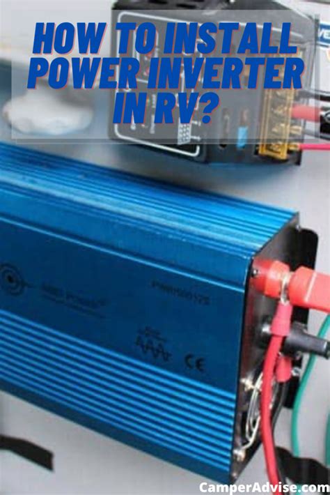 How To Install Power Inverter In Rv Power Inverter Installation Rv