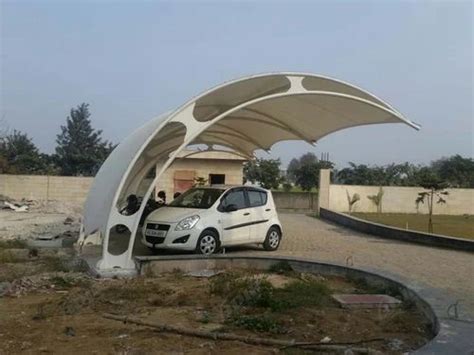 Car Parking Tensile Structure For Multi Purpose Paint Coated At Rs