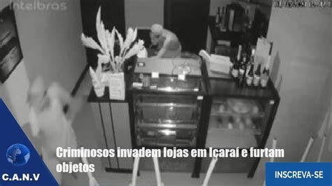 Criminosos invadem lojas em Icaraí e furtam objetos YouTube