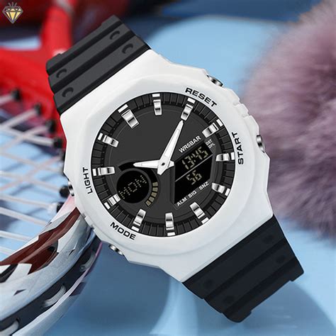 Digital Men Military Watch M Waterproof Wristwatch Led Quartz Clock