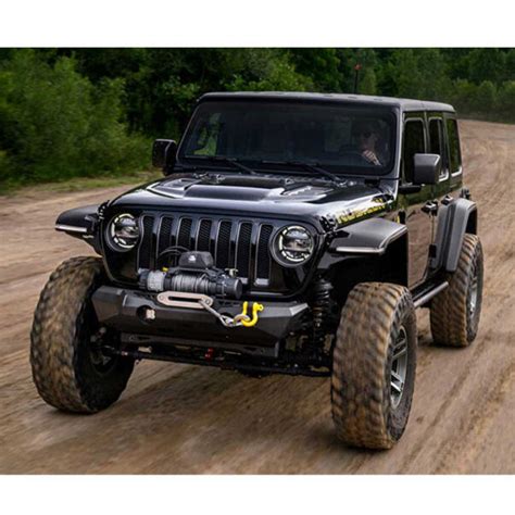 Front And Rear Fender Flares Bushwacker Hyperform Wrangler Jl