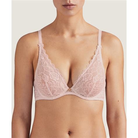 Soutien Gorge Plongeant Armatures Rose Aubade Rosessence Lemon Curve