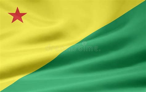 State of Acre, Official Regional Flag, Brazil Stock Vector ...