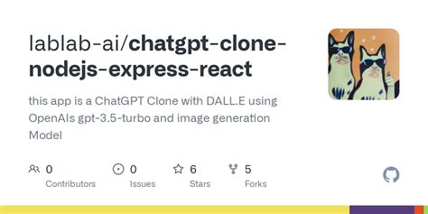 GitHub Lablab Ai Chatgpt Clone Nodejs Express React This App Is A