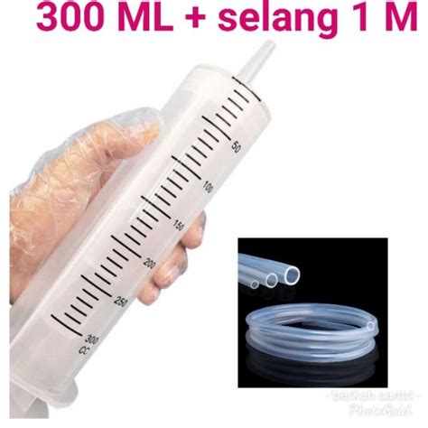 Suntikan Besar Jumbo Large Syringe Spuit Suntikan Kapasitas Besar 300