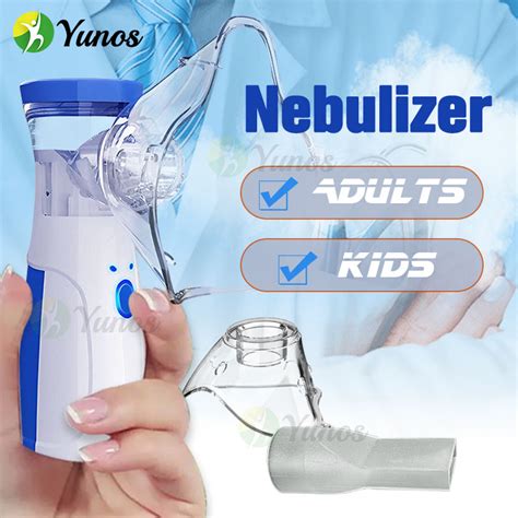 Jual Yunos Pengisian Nebulizer Portable Mesh Alat Nebulizer Anak Uap