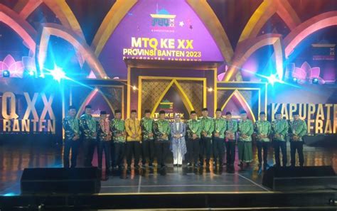 Raih Juara Umum Di MTQ Ke XX A Zaki Ini Kado Istimewa Masyarakat