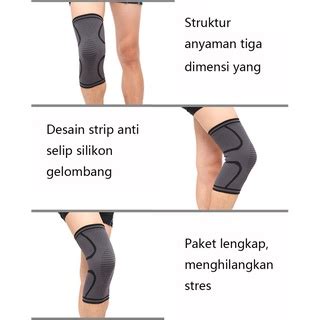 Jual Bantalan Lutut Knee Support Knee Brace Fitness Running Deker Lutut