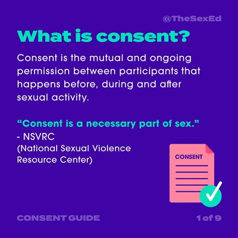 Consent Guide — The Sex Ed