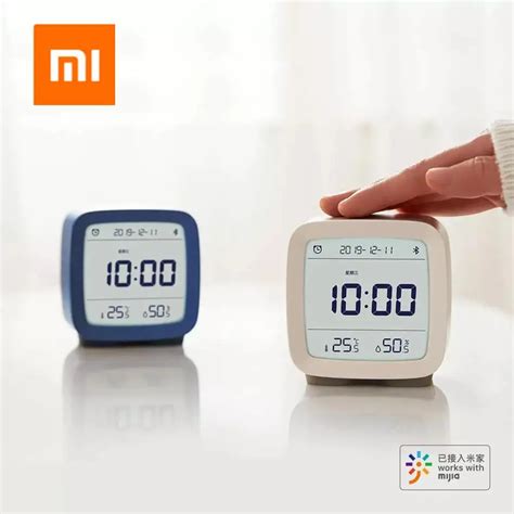 Xiaomi Cleargrass Bluetooth Ceas Cu Alarm De Temperatur I Umiditate