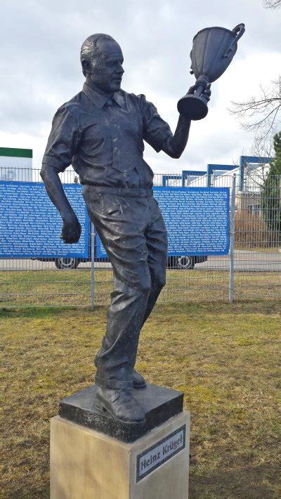 The Sporting Statues Project Heinz Kr Gel Fc Magdeburg Mdcc Arena