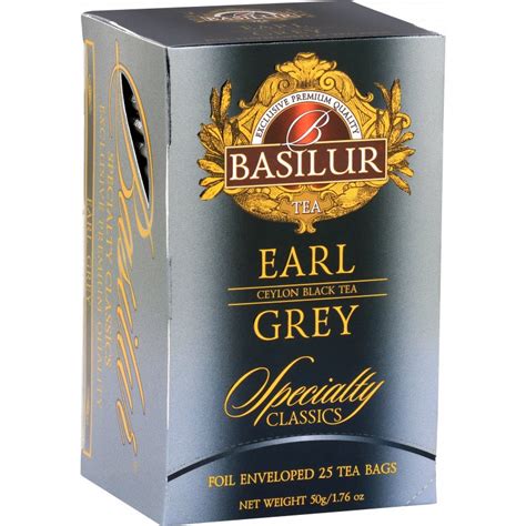 Herbata czarna Basilur Earl Grey z bergamotką 25 szt Basilur Sklep