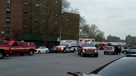 Multiple FDNY EMS And EMS Units Arriving On Scene Of A 10 75 In The