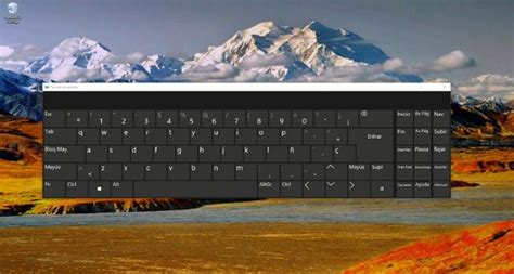 Cómo mostrar el teclado en pantalla en Windows 10