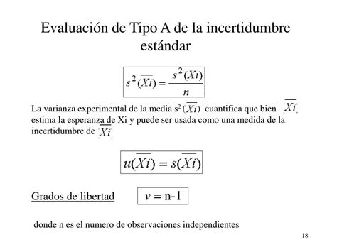 Ppt Gu A Para El C Lculo De Incertidumbre Powerpoint Presentation