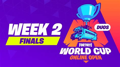 Fortnite World Cup Week 2 Finals Youtube