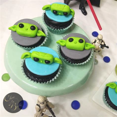 12 Baby Yoda Cupcakes That Are (Almost) Too Cute to Eat - Let's Eat Cake