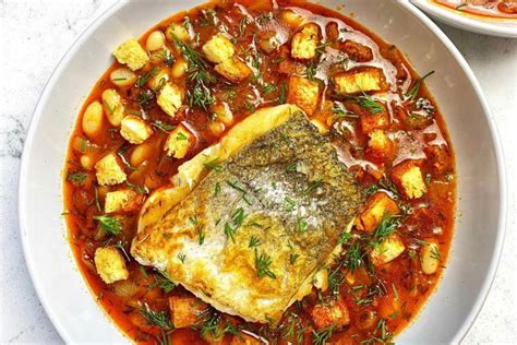 Hake With A Chorizo And Bean Broth Seafood By Sykes