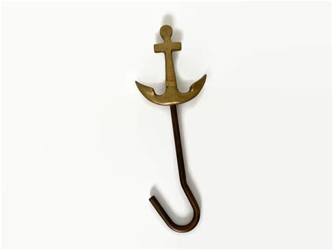 Vintage Brass Nautical Brass Hook Duckwells