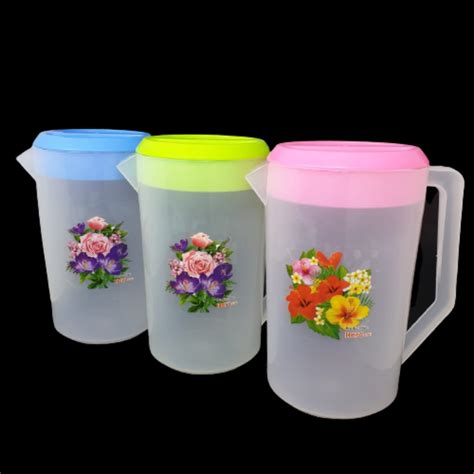 Jual Eskan Plastik Teko Air Jumbo Water Jug Midi Bening 2 1 Liter