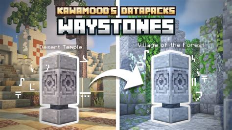 Waystones V Outdated V In Description Minecraft Datapack