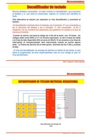 Teclado Matricial Pdf