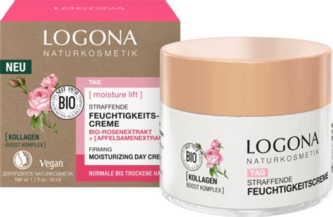 LOGONA Spevňujúci hydratačný krém moisture lift 50 ml Ecco Verde