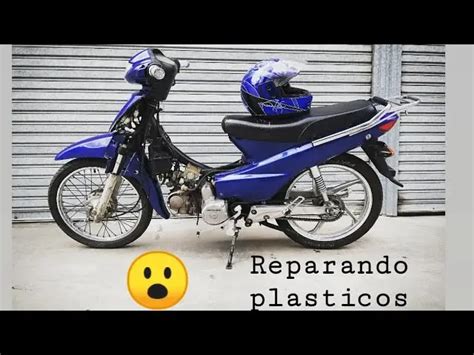 Reparación De Cachas De Motos Cómo Pegar Plástico Full Time Motos