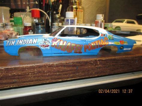 Knafel Pontiacs 70 Gto Tin Indian Wip Drag Racing Models Model