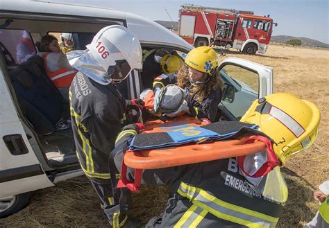 El Aeropuerto De Ciudad Real Realiza Un Simulacro General De Emergencia